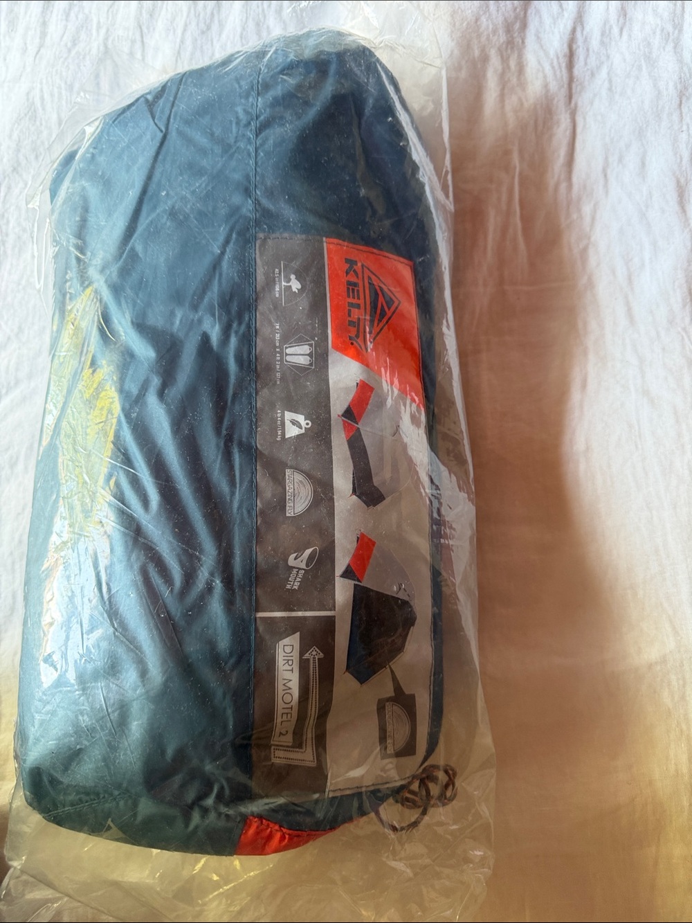 Kelty Blue Sleeping Bag in Carry Sack